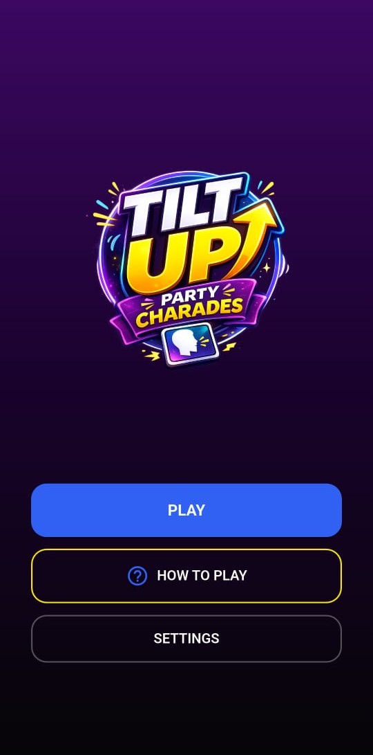 Tilt Up: Party Charades - Gameplay Screenshot